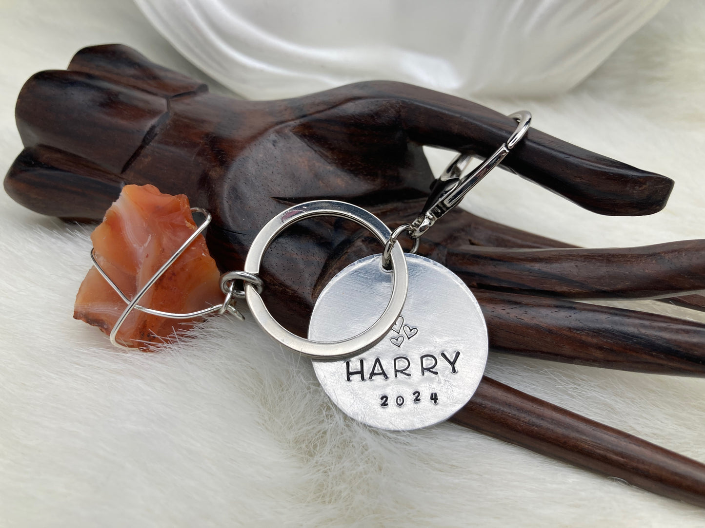 Name Keychain: by Students with Love